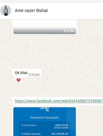 Salma Khatun testimonial